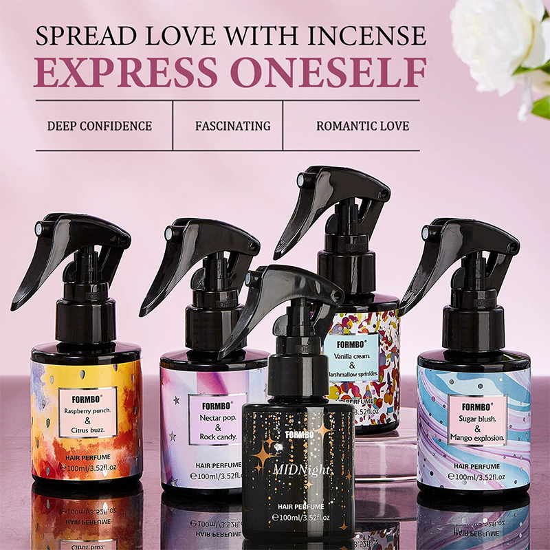 100 ml Hair Mist y spray de seda para mujer, fragancia de regalo, perfume para el cabello y spray corporal para el cabello