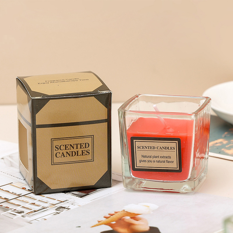 120 g de fragancias perfumadas Velas perfumadas para el hogar Fragancia fuerte Velas de frasco de aromaterapia de larga duración