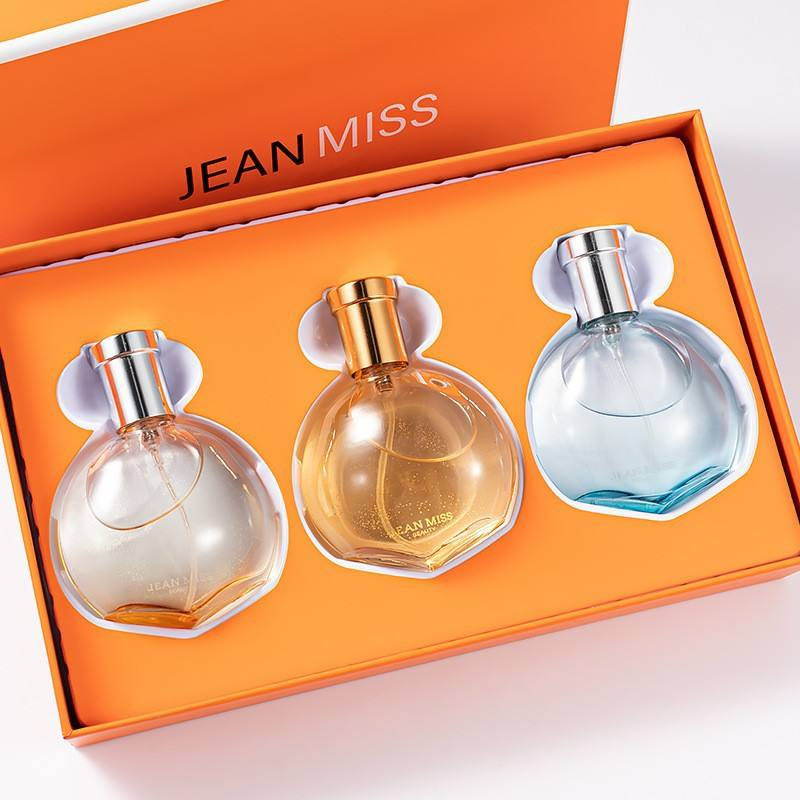 Juego de perfumes para dama de 30 ml*3, perfume duradero, fragancia original, marca París, juego de perfumes de 3 piezas