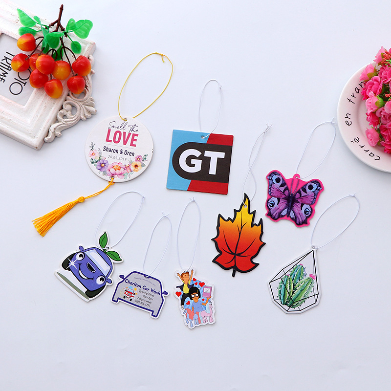 Ambientador de coche divertido de diseño/Aireador de papel/Aireador colgante