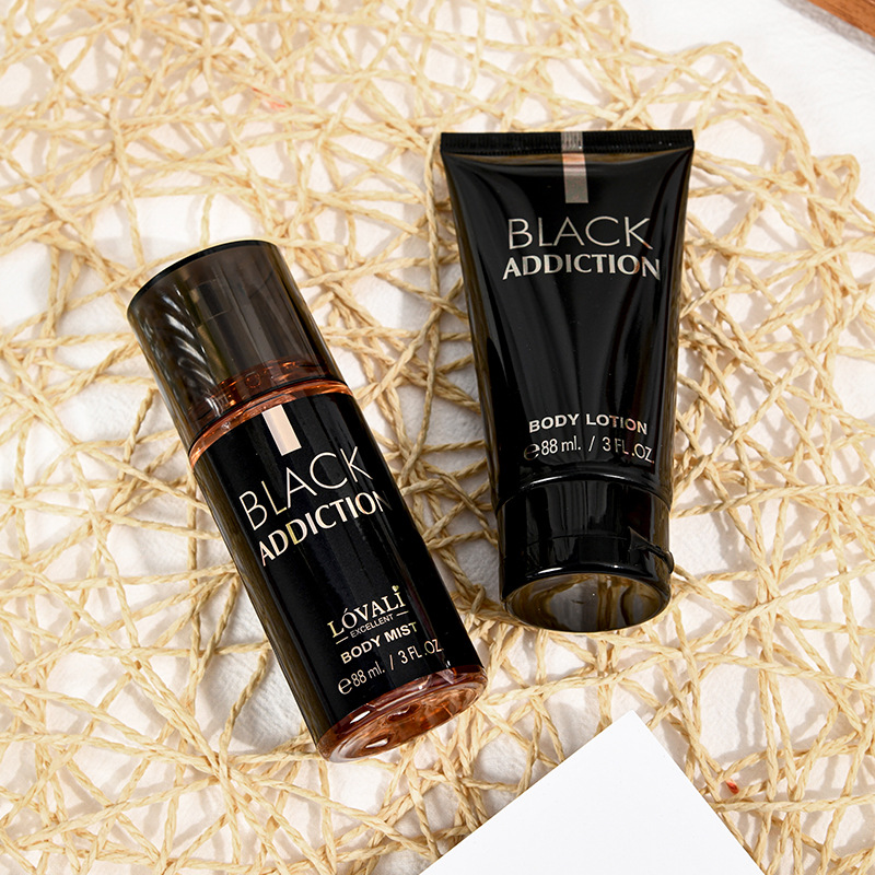 Juego de regalo de perfume de 88 ml Body Mist y juegos de regalo de loción corporal de 88 ml para mujeres y hombres Body Spray