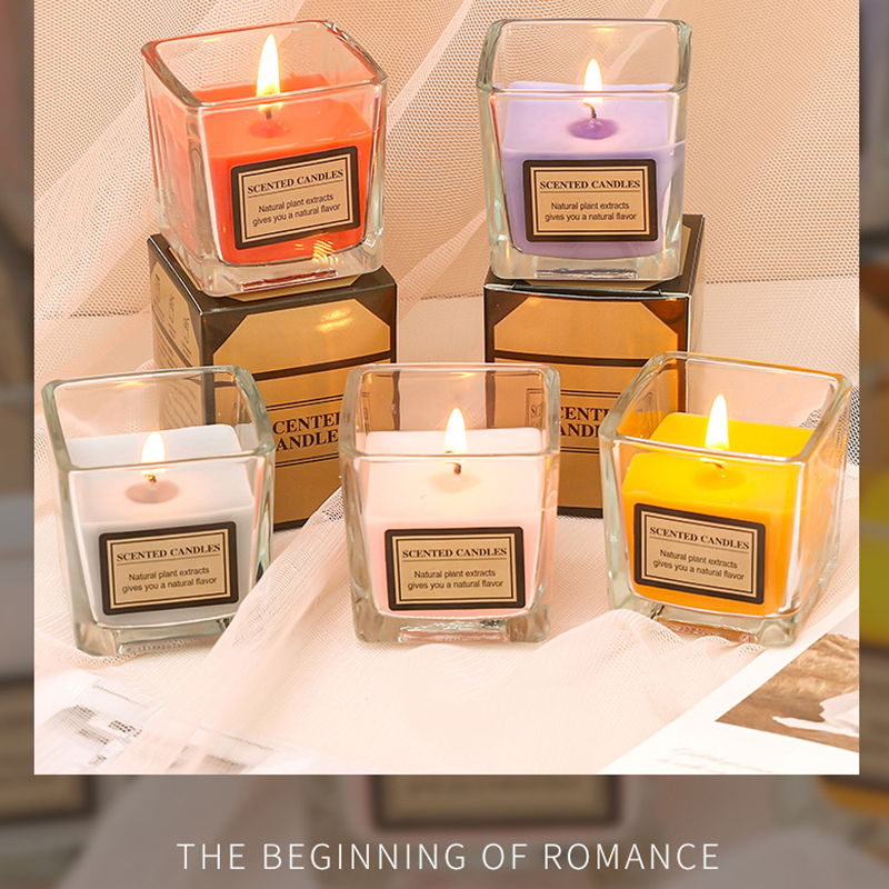 120 g de fragancias perfumadas Velas perfumadas para el hogar Fragancia fuerte Velas de frasco de aromaterapia de larga duración