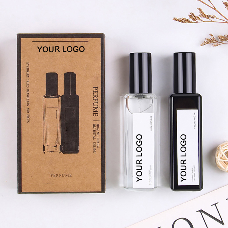 Caja de regalo de perfume para mujer, fragancia ligera duradera, aroma floral, 30 ml*2