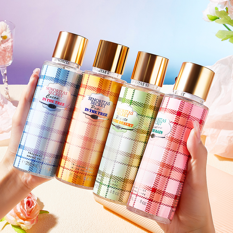 250 ml de fragancia corporal duradera MIst para mujer Perfume en aerosol corporal
