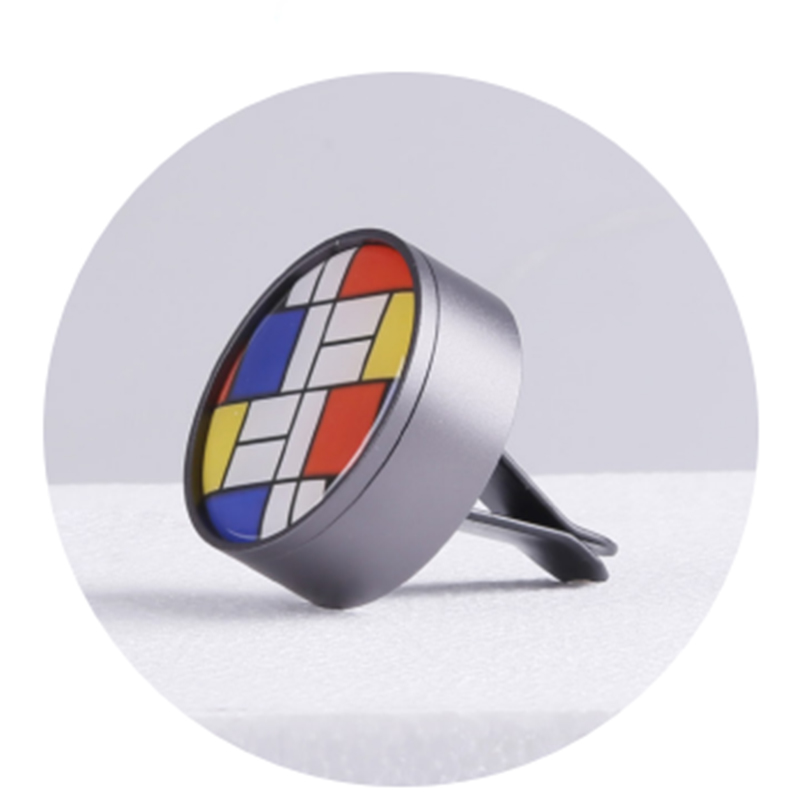 Difusor de coche de 5 g, perfume sólido perfumado, clip para ambientador de ventilación de coche, ambientador de coche