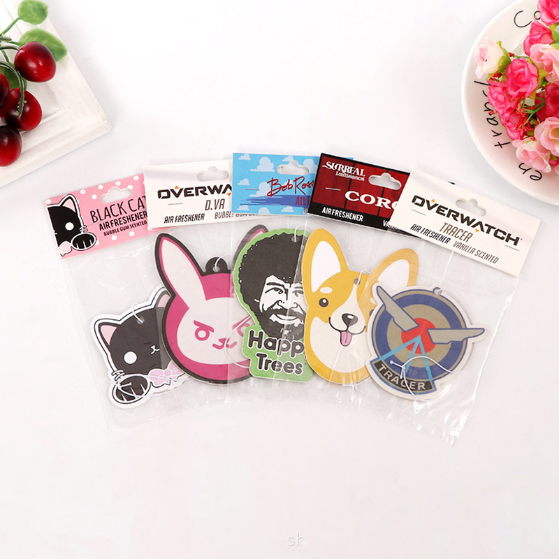 Ambientador de coche divertido de diseño/Aireador de papel/Aireador colgante