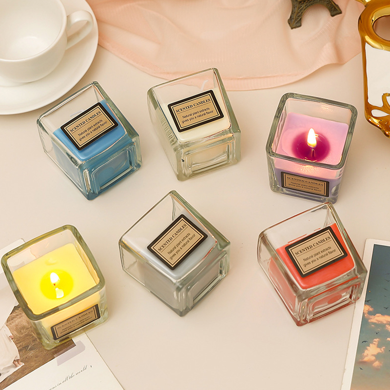 120 g de fragancias perfumadas Velas perfumadas para el hogar Fragancia fuerte Velas de frasco de aromaterapia de larga duración