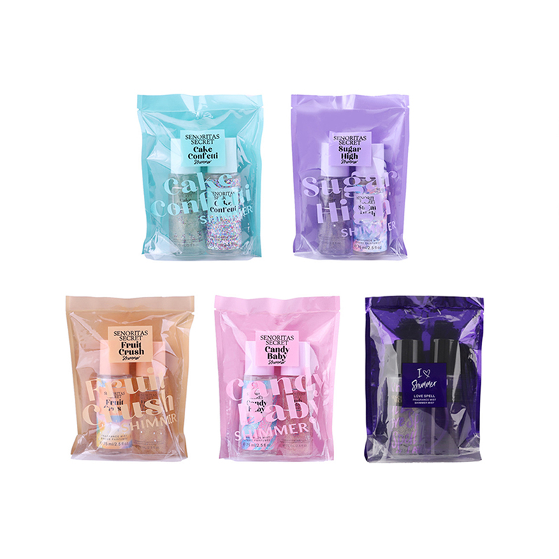 Personaliza el logotipo Colección Body Mist Perfume Body Spray Secret Body Mist Set 75ml*2