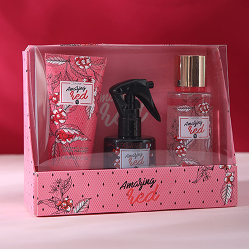 Juego de perfumes para mujer Body Fragrance Mist de 150 ml, perfume en aerosol de fragancias, juego de perfumes para el cabello de larga duración de 100 ml