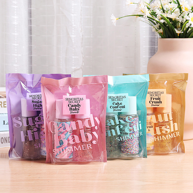 Personaliza el logotipo Colección Body Mist Perfume Body Spray Secret Body Mist Set 75ml*2