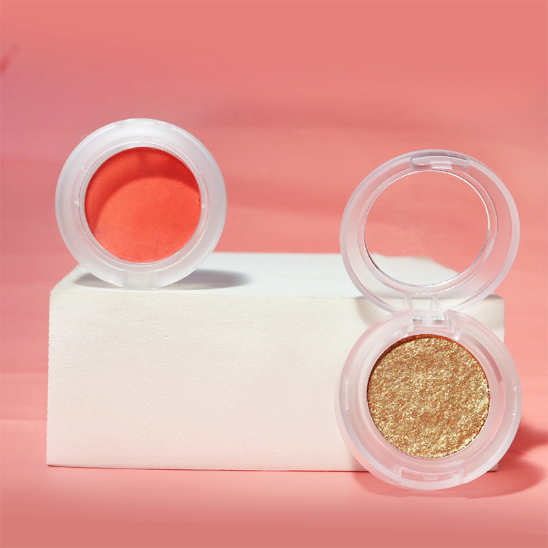 Sombra de ojos simple de maquillaje de 2,5 g, sombra de ojos suelta de alto pigmento, sombra de ojos brillante en polvo