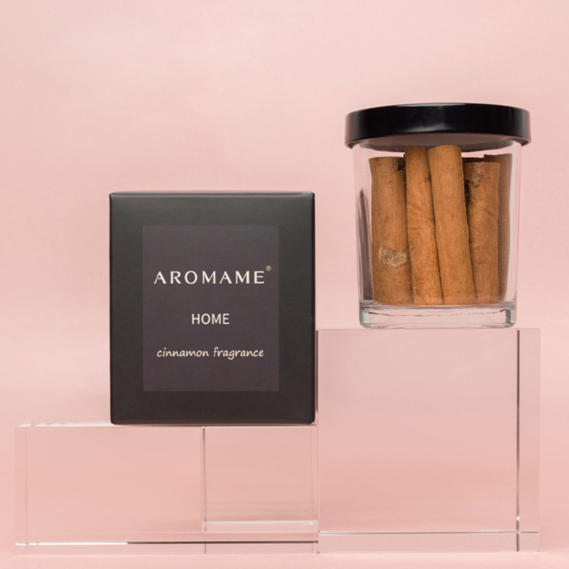 Difusor de aroma Eliminador de olores Tarro de hojalata Flor seca de cristal Difusores de canela Ambientador