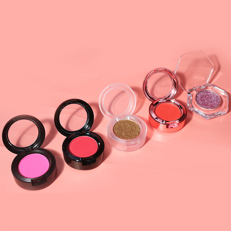 Sombra de ojos simple de maquillaje de 2,5 g, sombra de ojos suelta de alto pigmento, sombra de ojos brillante en polvo