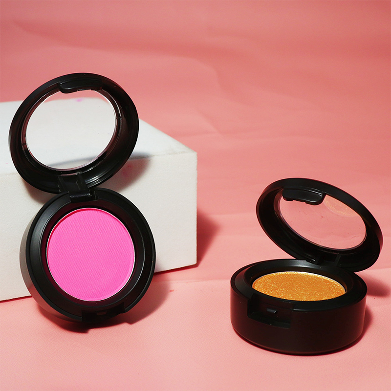 Sombra de ojos simple de maquillaje de 2,5 g, sombra de ojos suelta de alto pigmento, sombra de ojos brillante en polvo