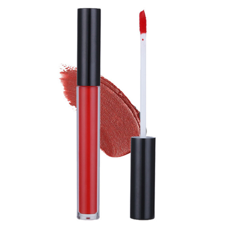 Lápiz labial de maquillaje impermeable, duradero, de 49 colores, lápiz labial líquido mate, brillo labial Lápiz labial de maquillaje impermeable, duradero, de 49 colores, lápiz labial líquido mate, brillo labial