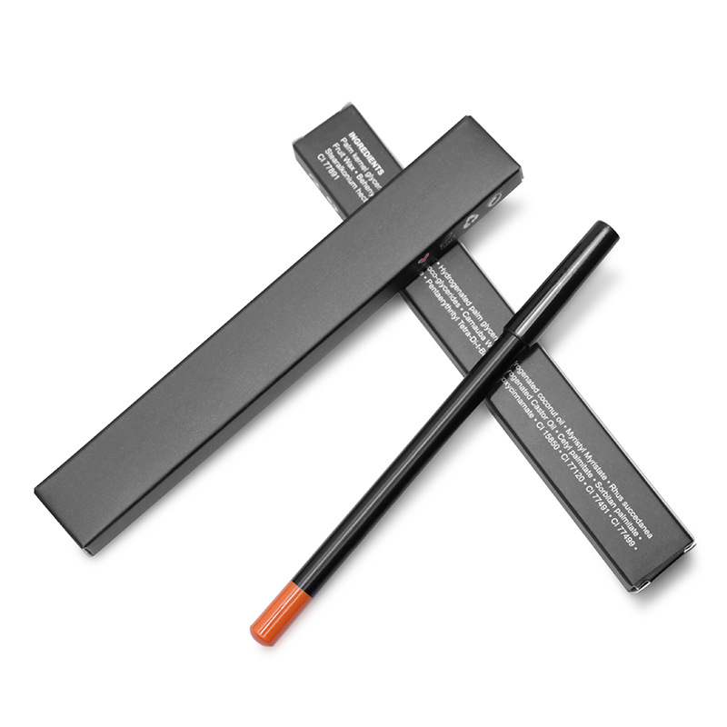 Delineador de labios Delineador de ojos funcional 3 en 1 disponible Lápiz labial de 21 colores Lápiz labial Sin logotipo