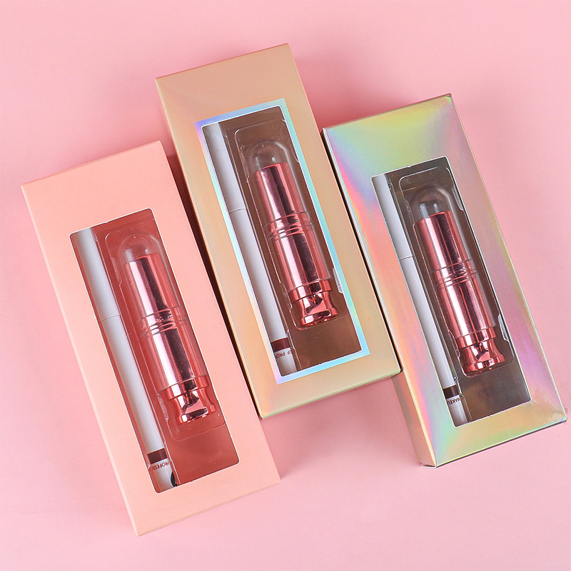 Conjunto de lápiz labial mate nude de terciopelo resistente al agua y duradero para maquillaje de labios