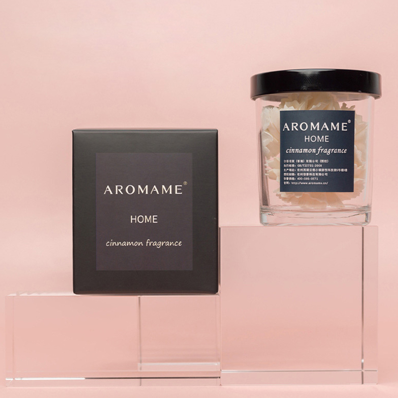 Difusor de aroma Eliminador de olores Tarro de hojalata Flor seca de cristal Difusores de canela Ambientador