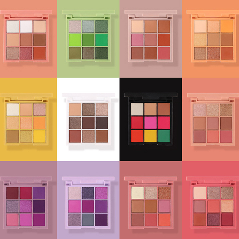 Paleta de sombras de ojos de 12 colores Maquillaje de sombras de ojos