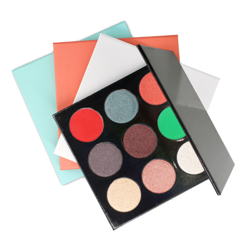 Sombra de ojos monocromática perlada mate de 113 colores