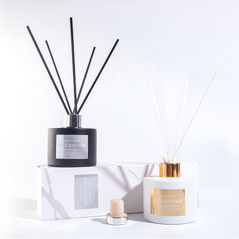 Juego de fragancias caseras de 150 ml para difusor Reed Perfume de aroma de vidrio con ratán