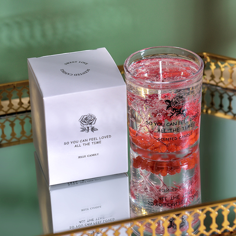 100 g de flor, fruta, fragancia, gelatina, vela de aromaterapia, vela de aromaterapia de bricolaje, aceite esencial de planta, regalo de vela de aromaterapia